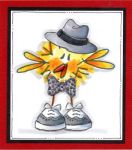 Dapper Dorky Bird Card